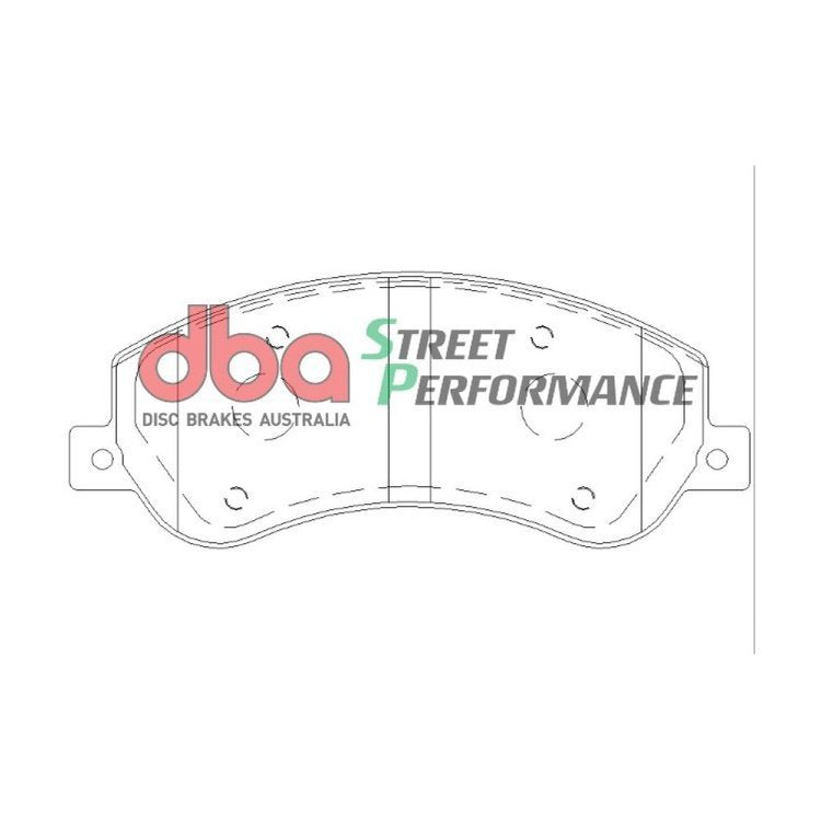 Front brake kit DBA T2 Street Performance