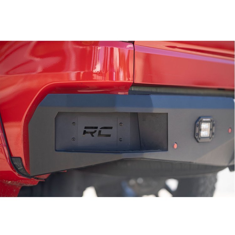Paraurti posteriore in acciaio con luci LED Rough Country