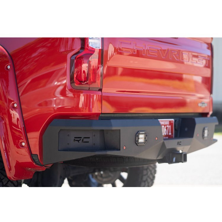 Paraurti posteriore in acciaio con luci LED Rough Country