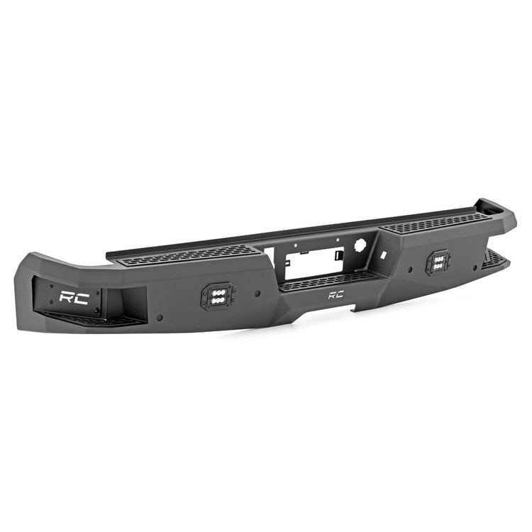 Paraurti posteriore in acciaio con luci LED Rough Country