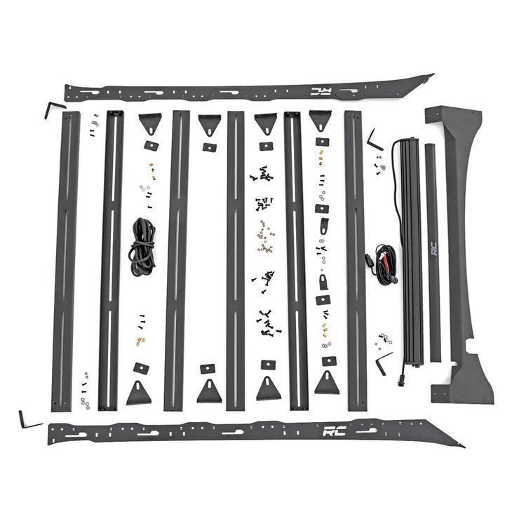 Sistema portapacchi con barra LED anteriore 40" Rough Country