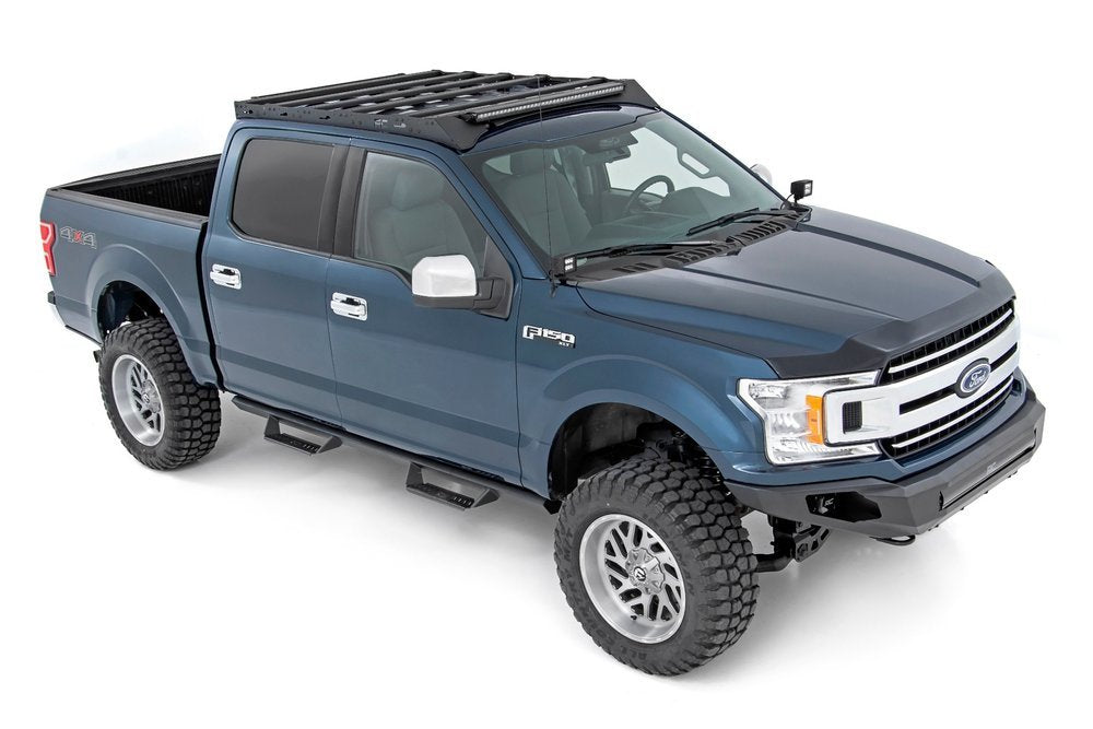 Sistema portapacchi con barra luminosa a LED anteriore e posteriore 40" Rough Country