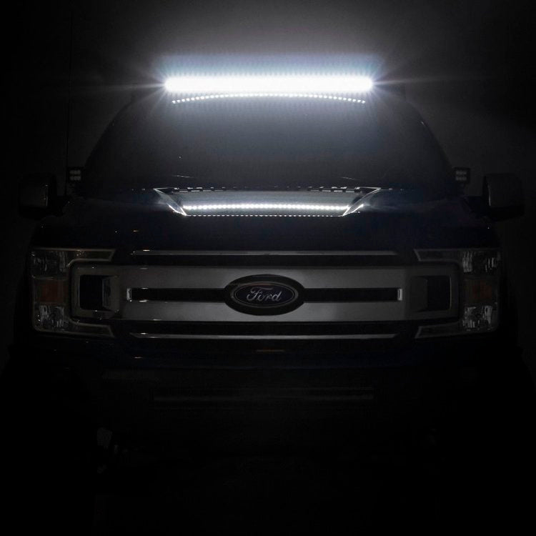 Sistema portapacchi con barra luminosa a LED anteriore e posteriore 40" Rough Country