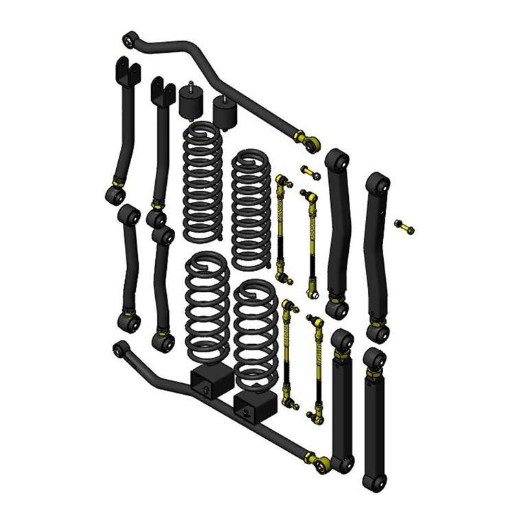 Kit sospensioni Clayton Off Road Overland+ Lift 2,5"