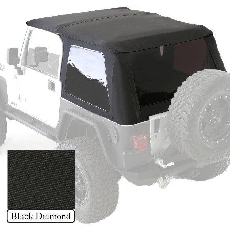 Capote Slant Black Diamond con custodia Smittybilt