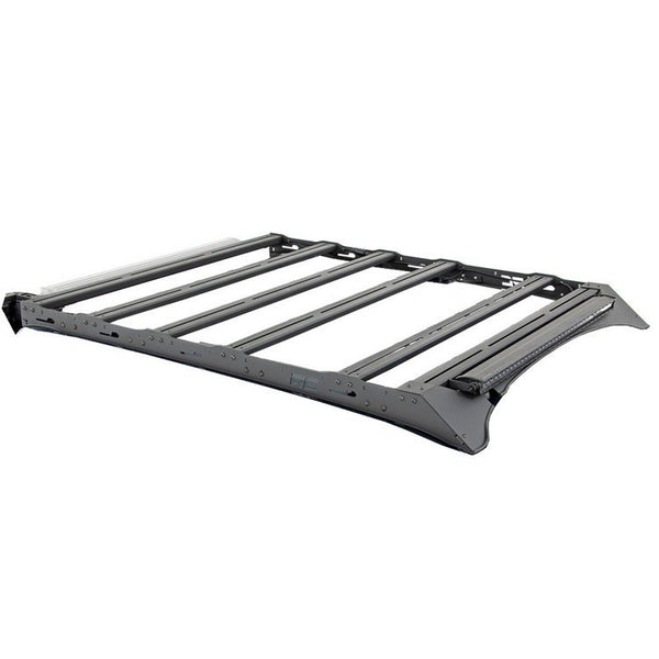 Roof rack system with front LED light bar 40" Rough Country Crew Cab