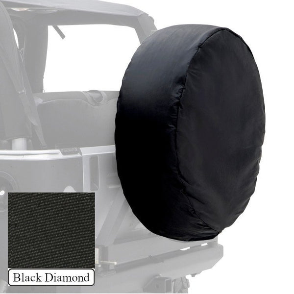 Spare tyre cover Black Diamond Smittybilt 33-35"