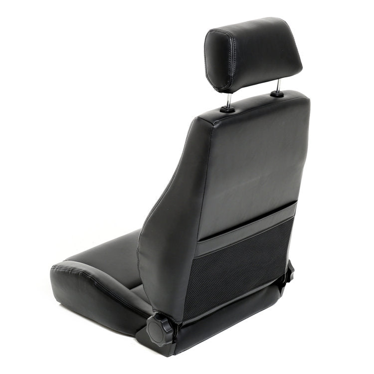 Front seat sport bucket Black Vinyl Smittybilt