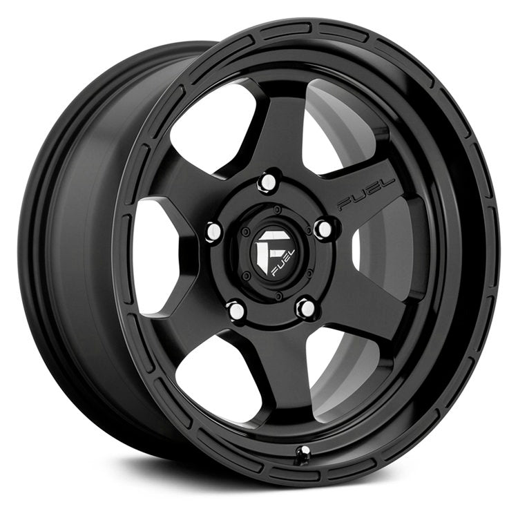 Alloy wheel D664 Shok Matte Black Fuel