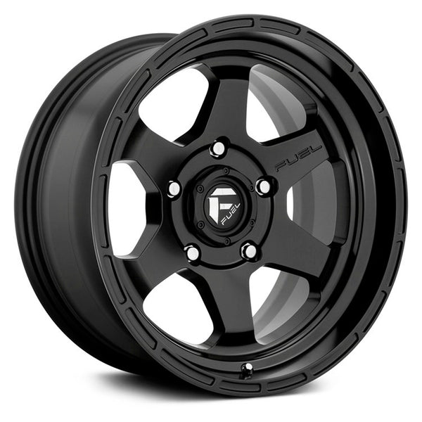 Alloy wheel D664 Shok Matte Black Fuel
