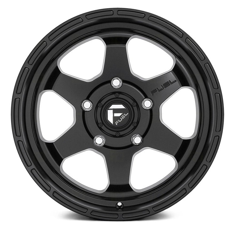 Alloy wheel D664 Shok Matte Black Fuel