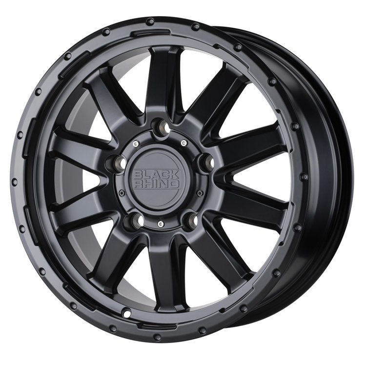 Alloy wheel Matte Black Excursion Black Rhino