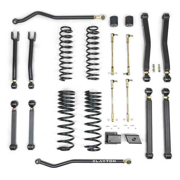 Kit sospensioni Clayton Off Road Overland+ Lift 2,5"