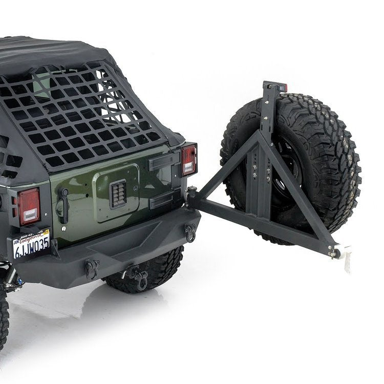 Rear steel bumper with tyre carrier Smittybilt XRC