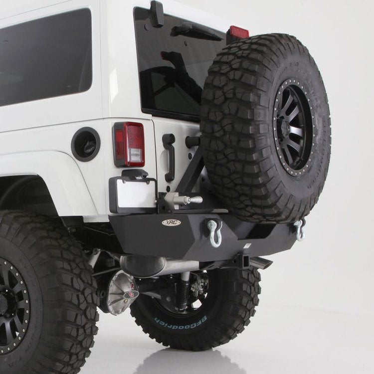 Rear steel bumper with tyre carrier Smittybilt XRC