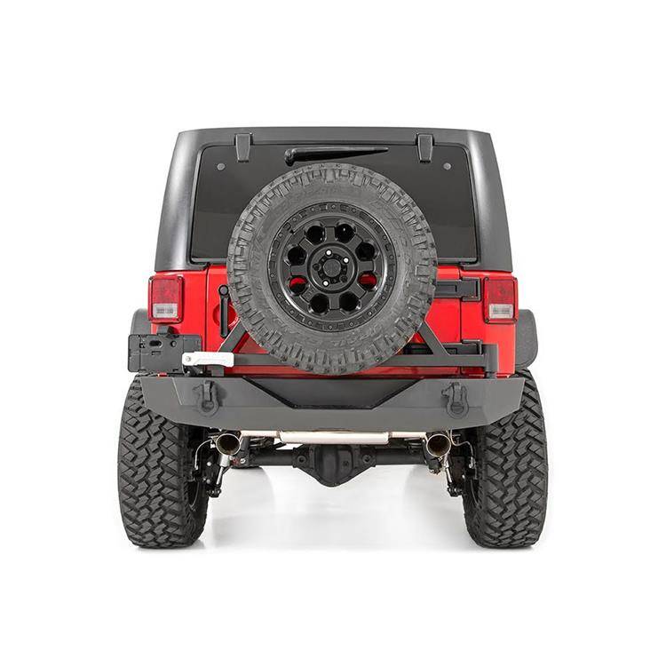 Paraurti posteriore con supporto per pneumatici Rough Country Rock Crawler