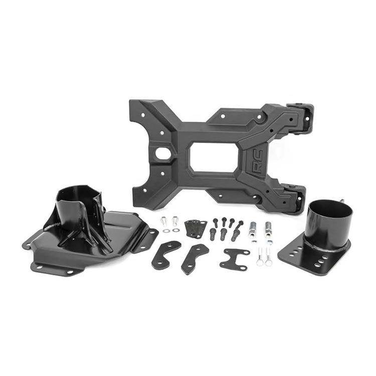 HD hinged spare tire carrier kit Rough Country