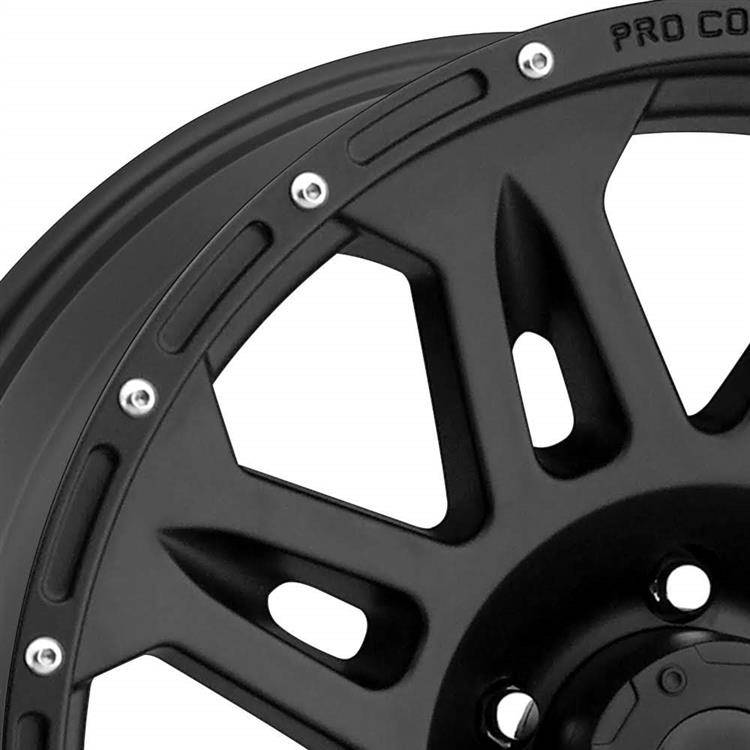 Cerchi in lega 7005 Flat Black ProComp