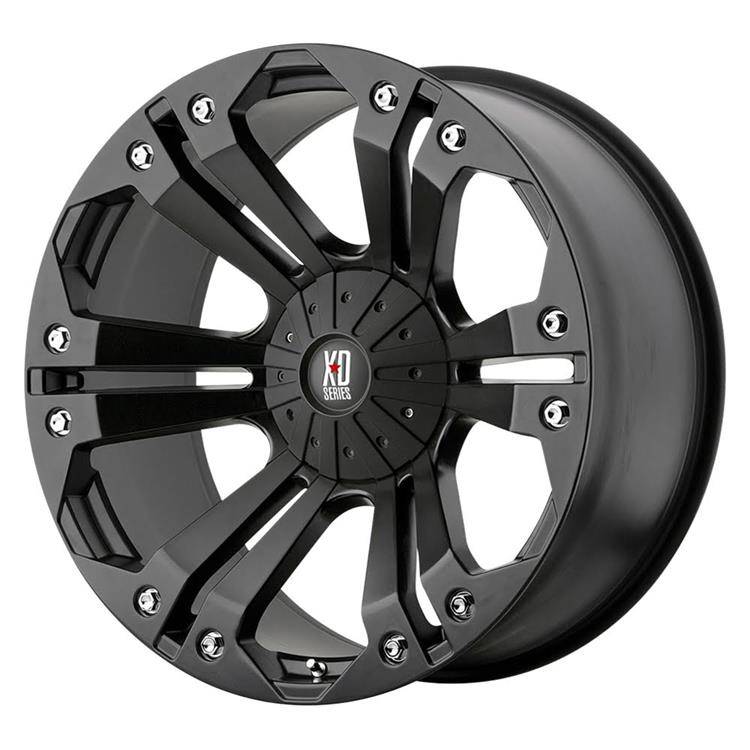 Cerchi in lega XD778 Monster Matte Black XD Series