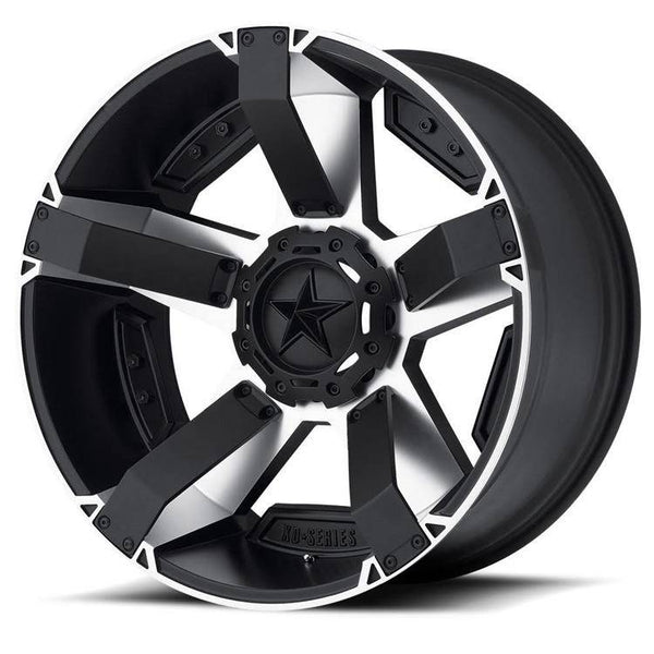 Cerchi in lega XD811 Rockstar II Matte Black Machined XD Series