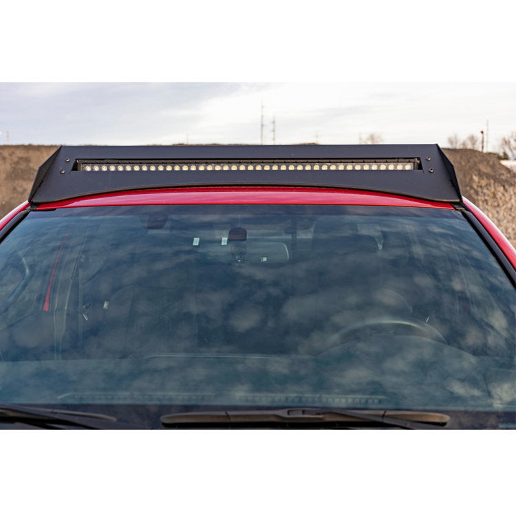 Roof rack with 40" LED light bar Rough Country