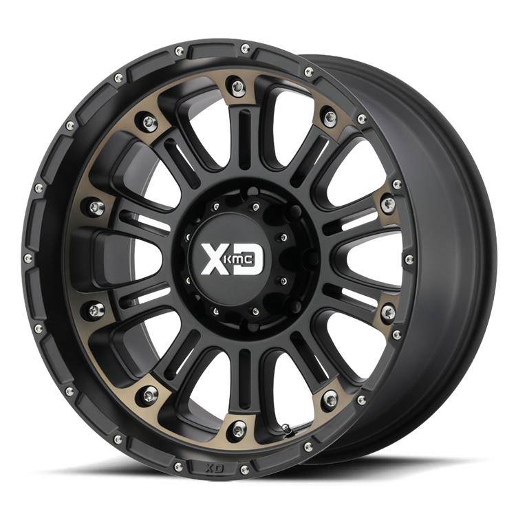 Cerchi in lega XD829 Hoss II Satin Black Machined Dark Tint XD Series