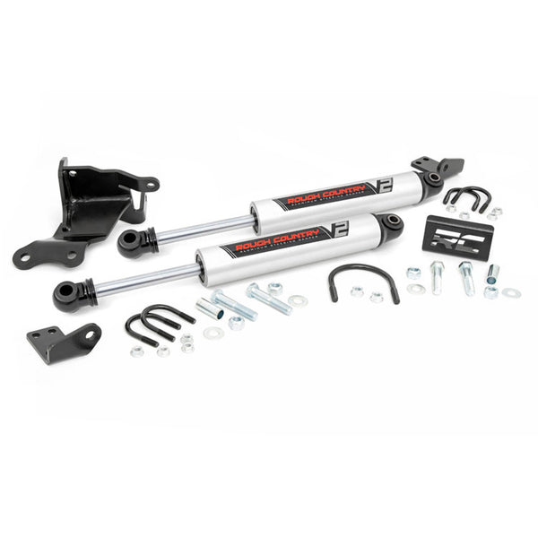 Dual steering stabilizer Rough Country V2 Lift 2,5-6"