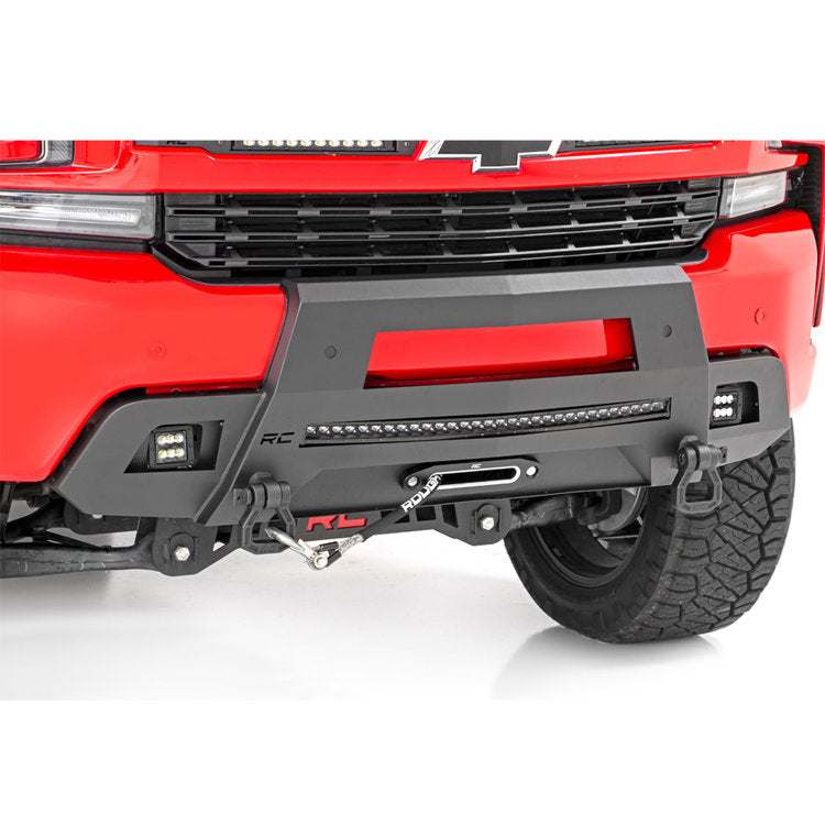 Front hidden winch bumper fascia Rough Country