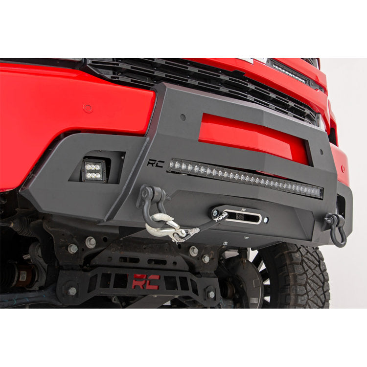 Front hidden winch bumper fascia Rough Country