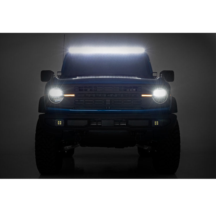 Barra luminosa a LED 50" parabrezza superiore Black Series Rough Country