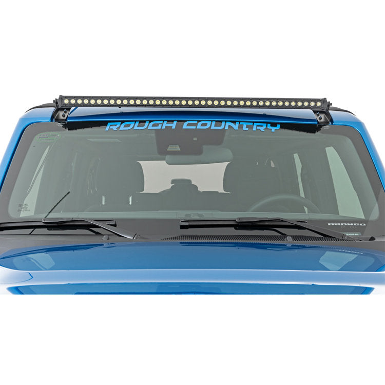 LED light bar 40" upper windshield Black Series Rough Country