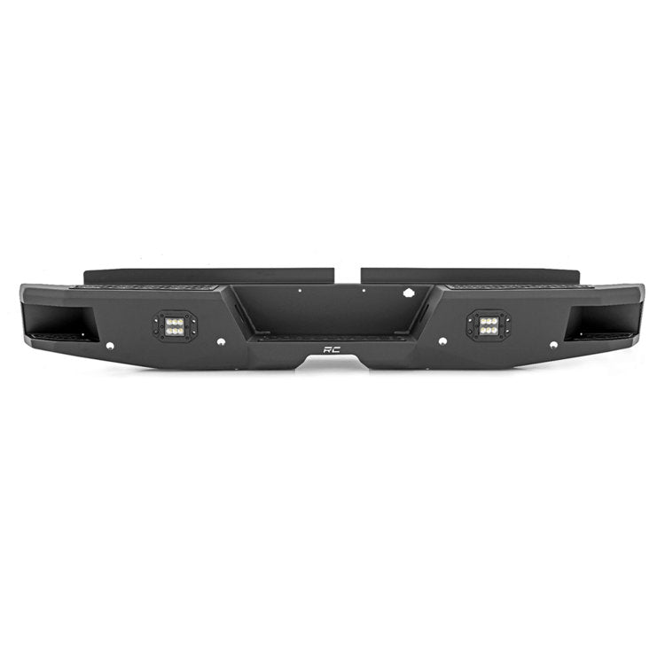 Rear steel bumper with LED lights Rough Country