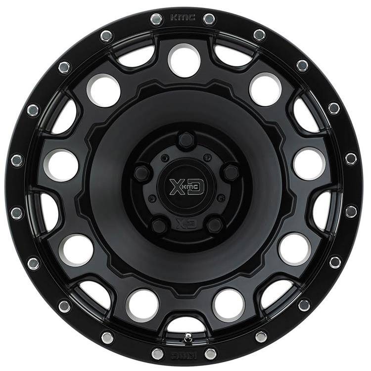 Alloy wheel XD129 Holeshot Satin Black XD Series