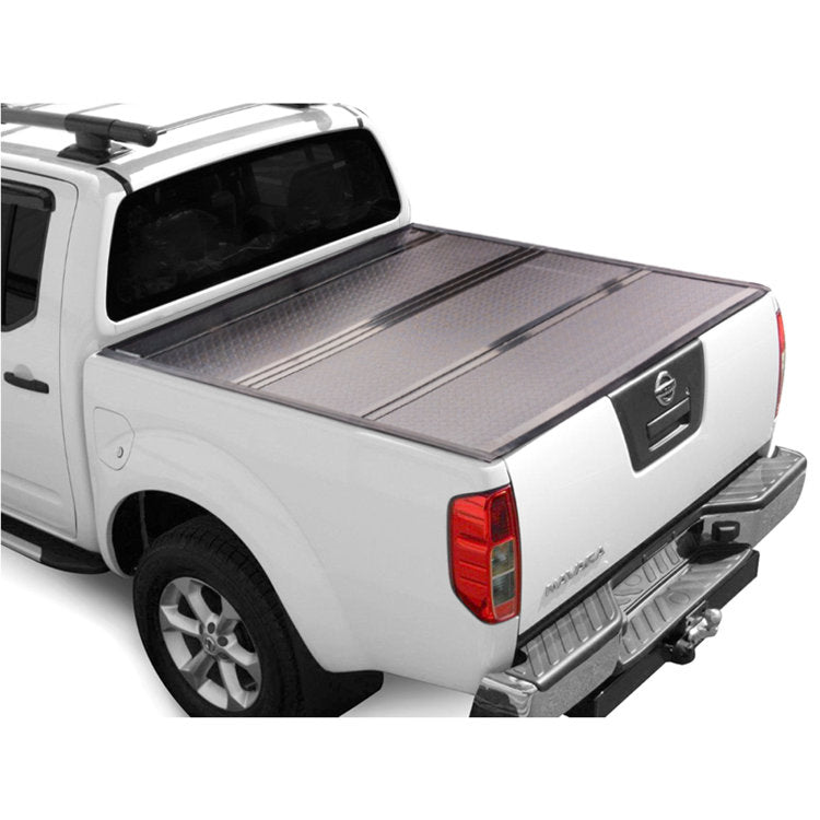 Hard tri-fold bed cover low profile OFD Double Cab